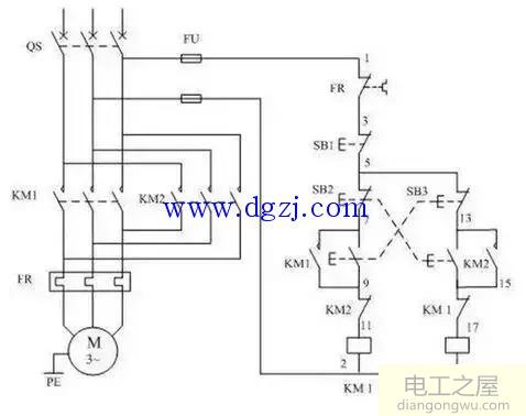 電動機可逆運行控制電路調(diào)試及線路分析