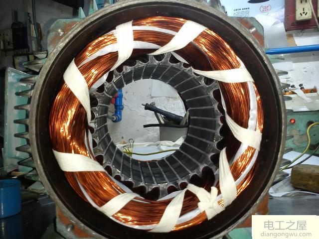 電機線圈色澤和氣味判斷繞組還是電容壞