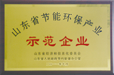 山東省節(jié)能環(huán)保示范企業(yè)<