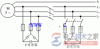 三相異步電動(dòng)機(jī)改發(fā)電機(jī)接線方式圖